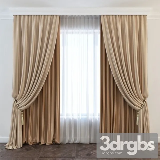 Luxury Curtain 3dsmax Download