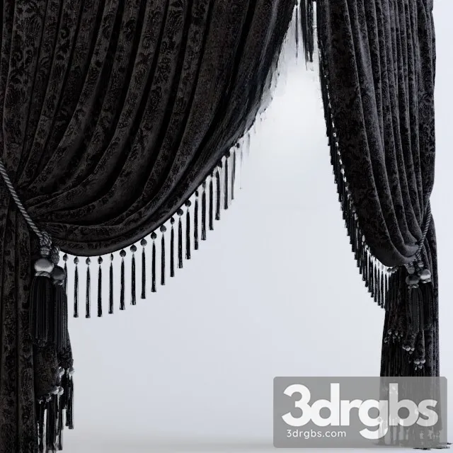 Luxury Curtain Neoclassic 03 3dsmax Download