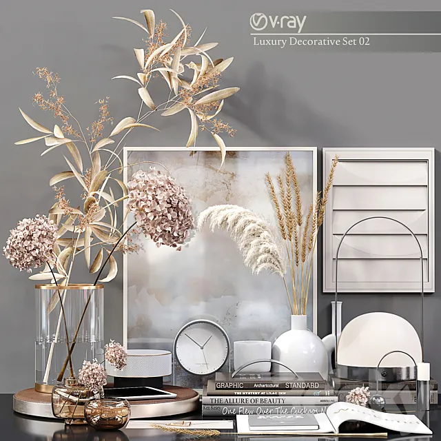 Luxury Decorative Set 02 3ds Max