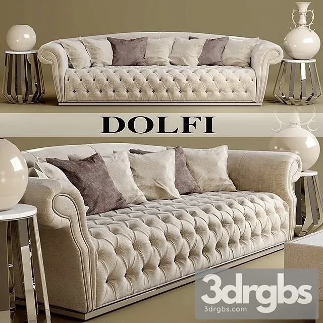 Luxury Dolfi Sofa 01 3dsmax Download