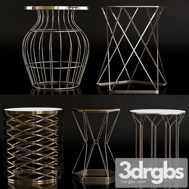 Luxury Side Table 2 3dsmax Download