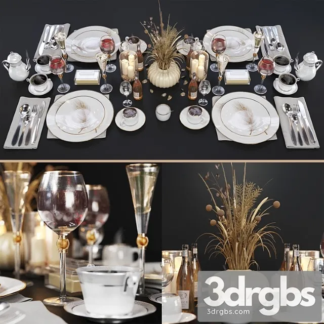 Luxury table setting 1