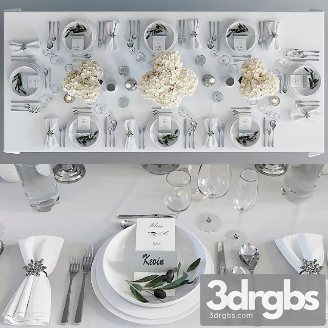 Luxury table setting