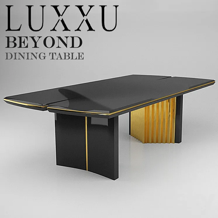 LUXXU beyond dining table 3DS Max