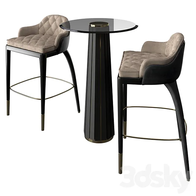 Luxxu Darian Charla Bar 3ds Max