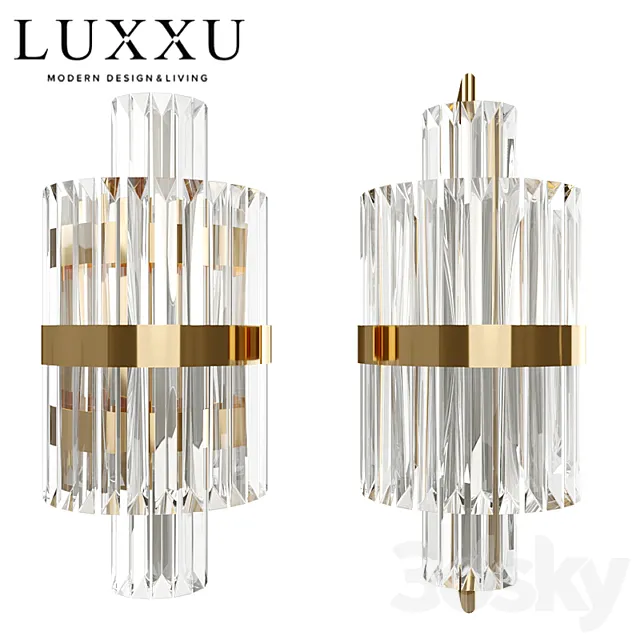 Luxxu LIBERTY I and LIBERTY II wall 3DS Max Model