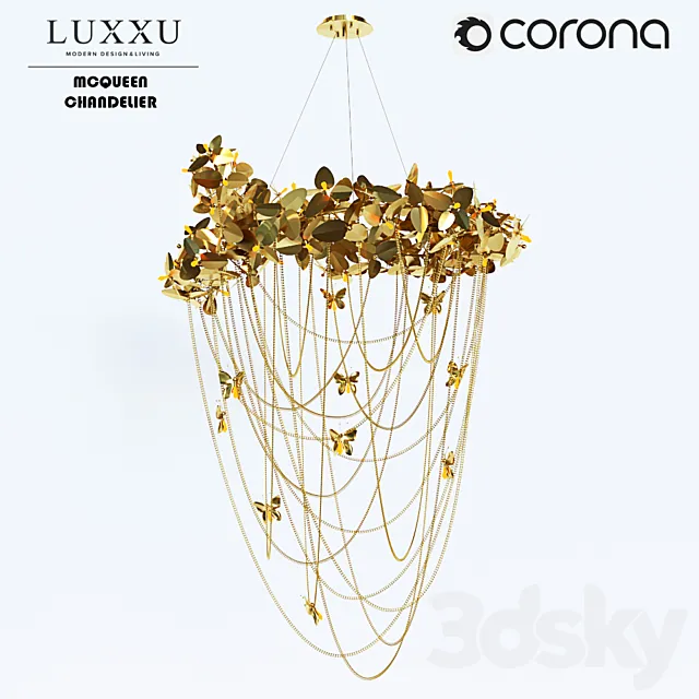 LUXXU_MCQUEEN_CHANDELIER 3ds Max