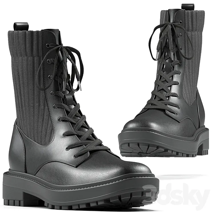 Lydell Boot 3DS Max