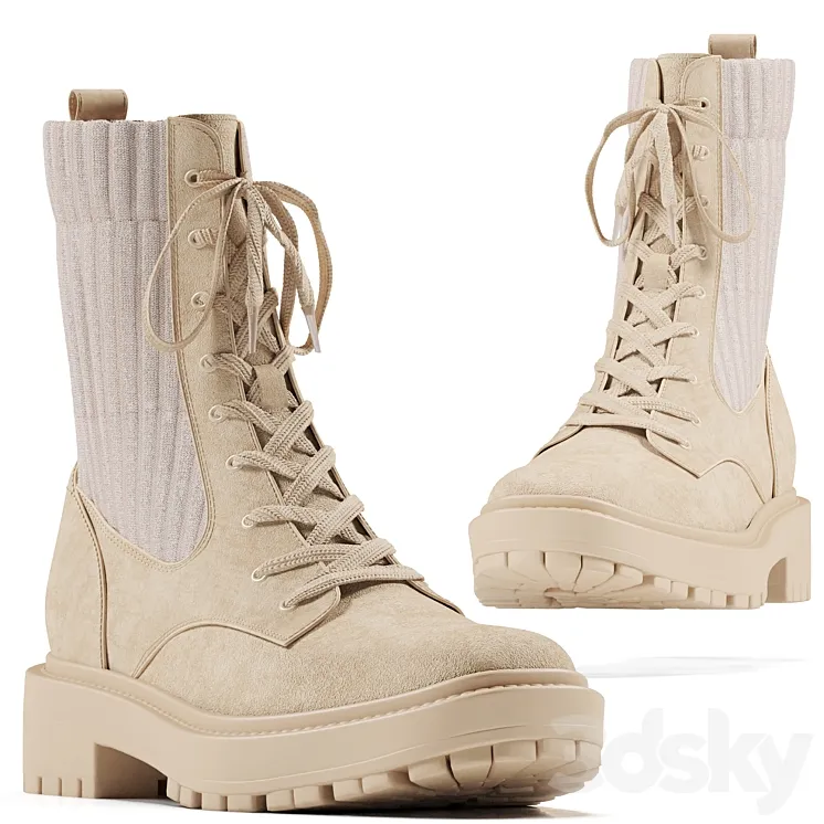 Lydell Seasame Boot 3DS Max