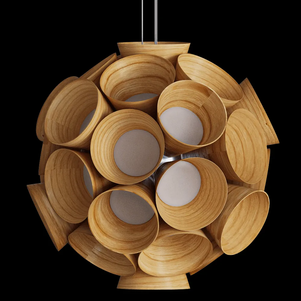 LZF – Ceiling lamp  Dandelion Suspension 3ds Max
