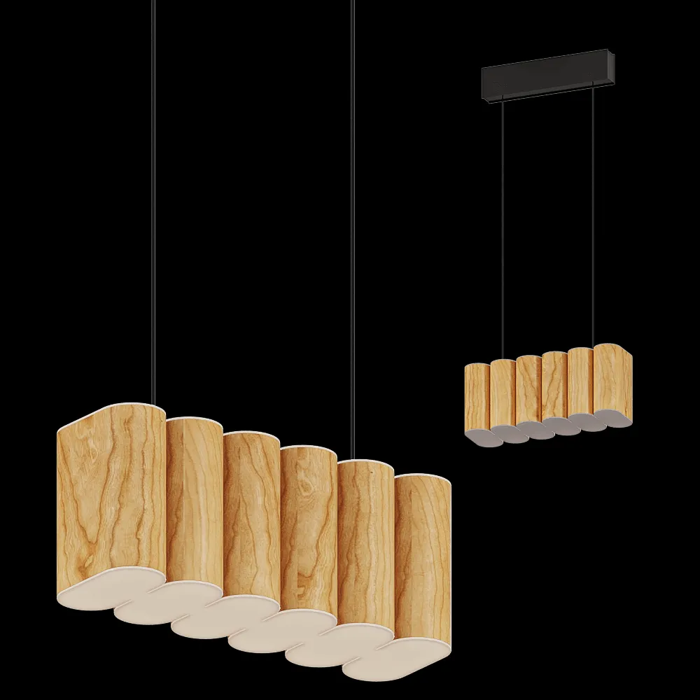 LZF – Ceiling lamp Tomo Long Suspension 3ds Max