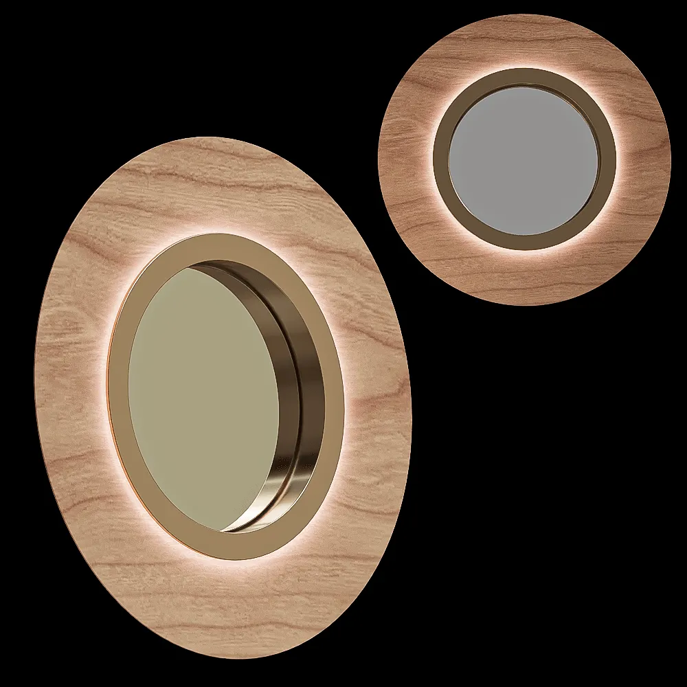 LZF – Mirror Lens Circular 3ds Max