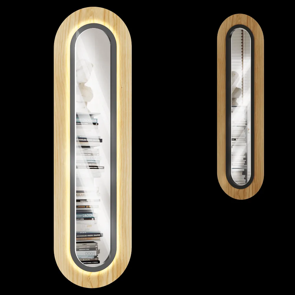 LZF – Mirror Lens Superoval 3ds Max