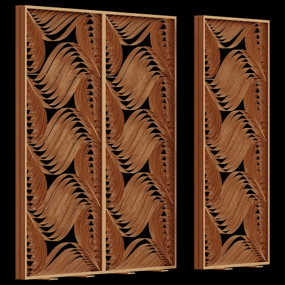 LZF – Modular floor standing Paisley 3ds Max