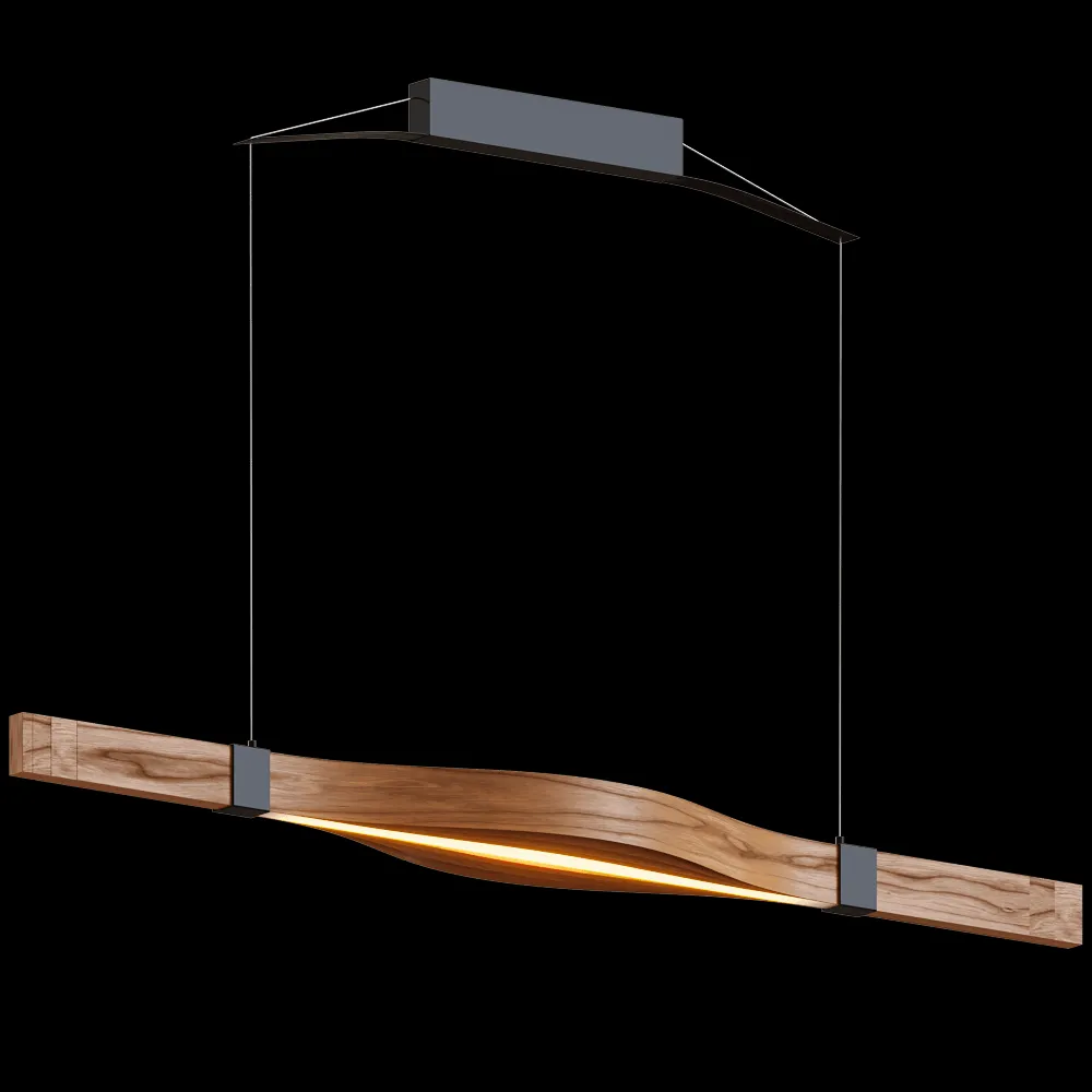 LZF – Pendant lamp Woodstraps 3ds Max