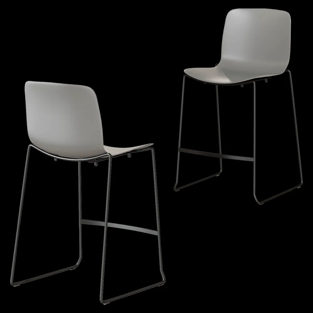 m. artedesign  – Bar stool Alfa-H 3ds Max