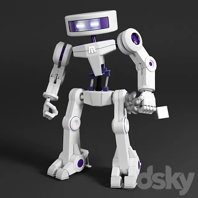 M1 Robot 3DSMax File