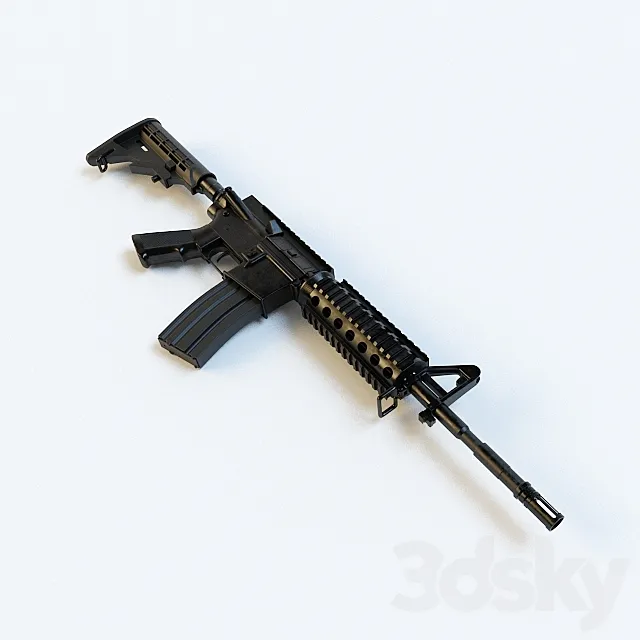 M4 Assault Rifle 3DSMax File