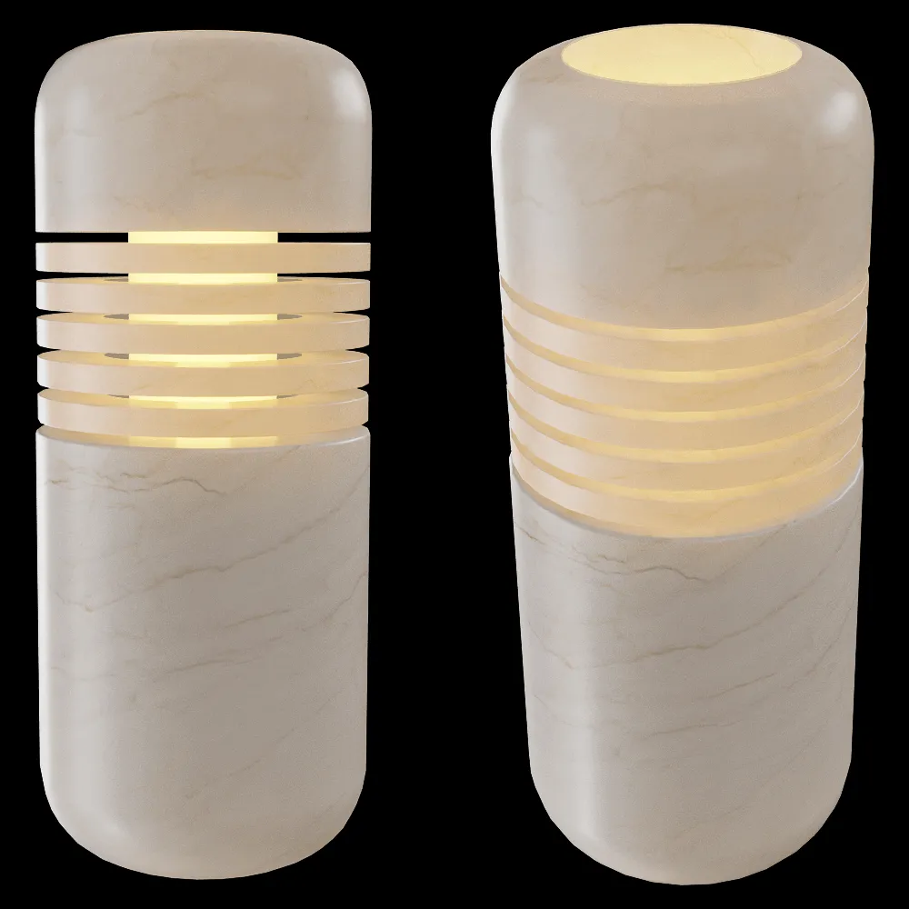 MAAMI HOME – Floor lamp Lumi Calacatta Oro 3ds Max