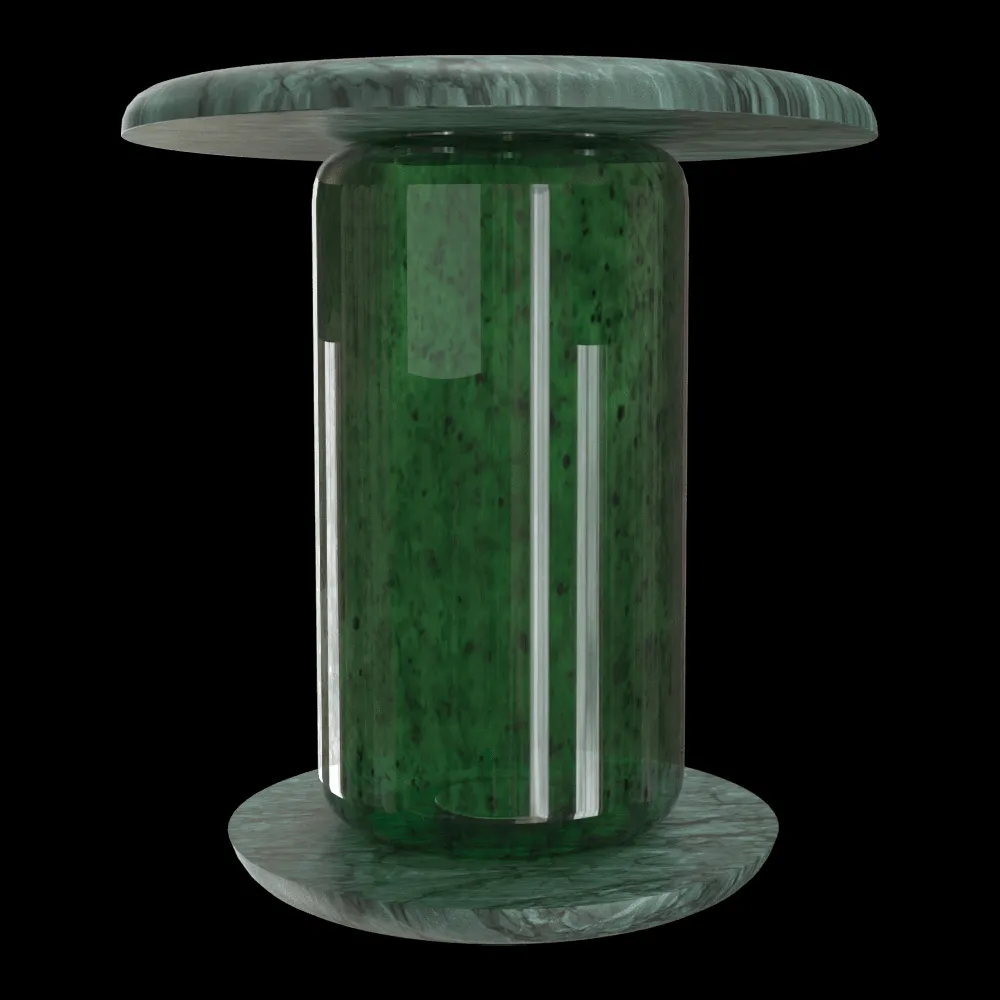 MAAMI HOME – Low table BUBBLE GREEN GUATEMALA 3ds Max