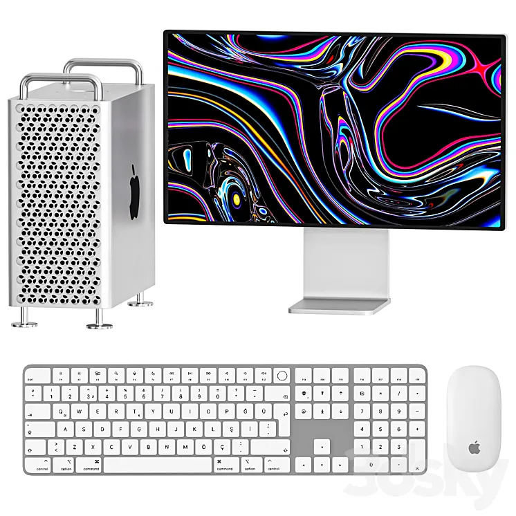 Mac Pro And Pro Display XDR 3DS Max