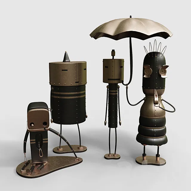 Machinarium Collection Vol 2 3DSMax File