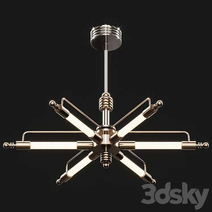 Machine Age Pendant Light by GMD Berlin 3DS Max Model