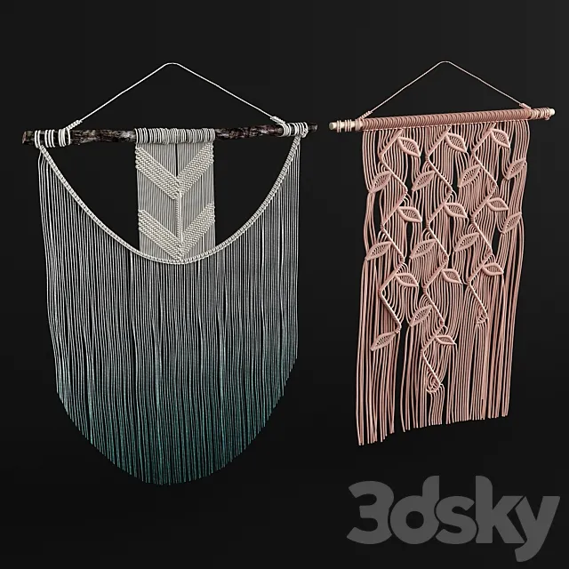 macrame 1 3DSMax File