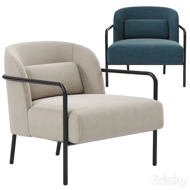 MAD Circa Lounge Chair 3dsMax Model