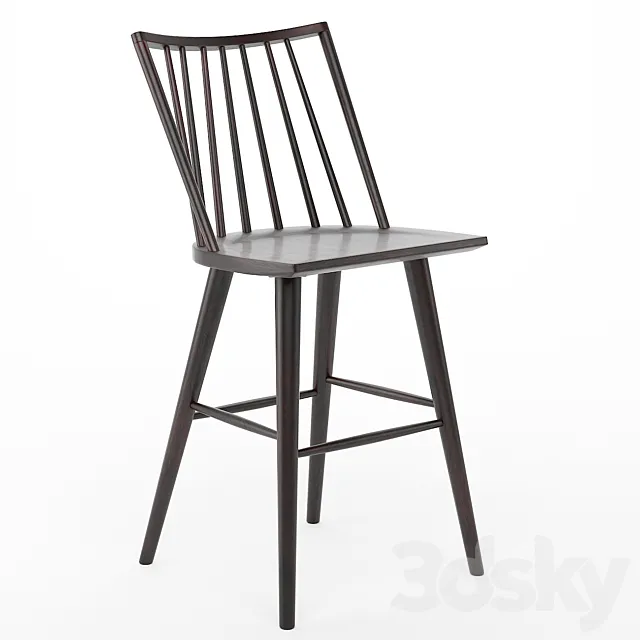 Madison Bar Stool 3ds Max