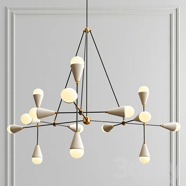 Madison chandelier 3DSMax File