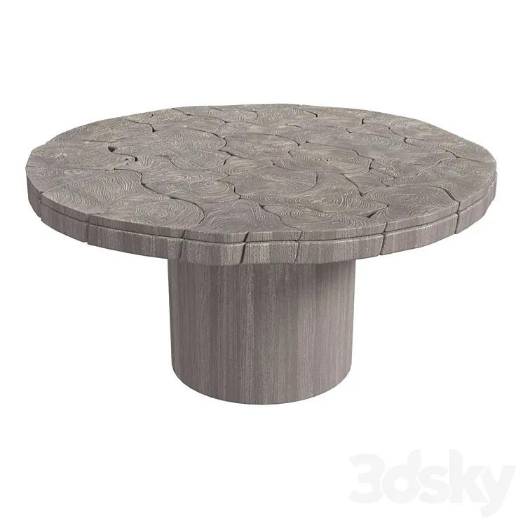 Madura dining table by Bernhardt interiors 3DS Max Model