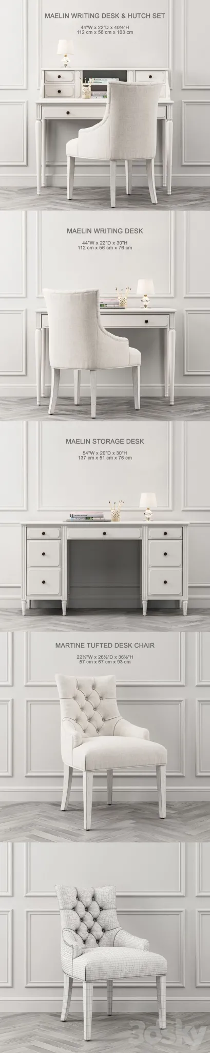 Maelin Collection 3dsMax Model