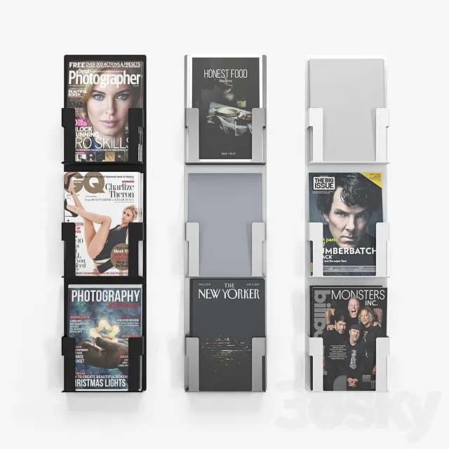 magazine case 3DSMax File