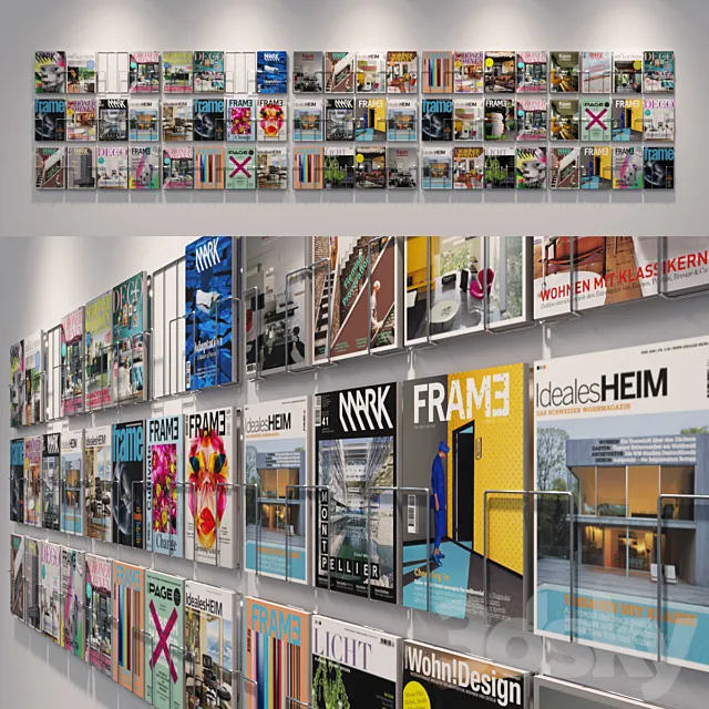 Magazines 3DS Max Model