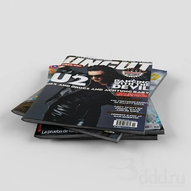 Magazines 3DS Max Model