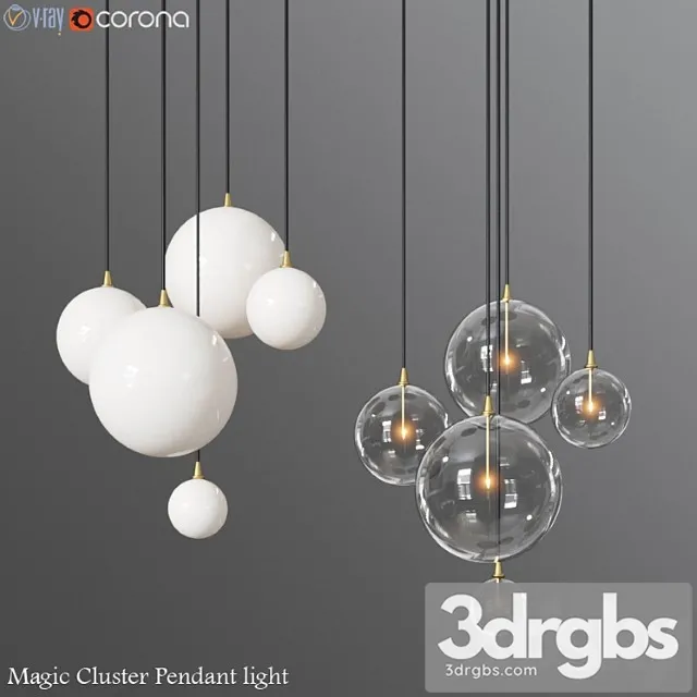 Magic cluster pendant light 3dsmax Download