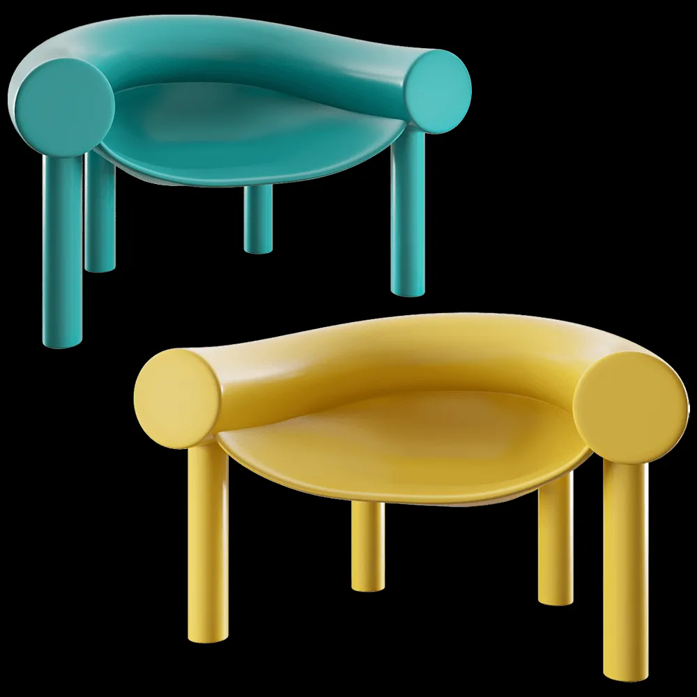 Magis – Low chair Sam Son 3ds Max