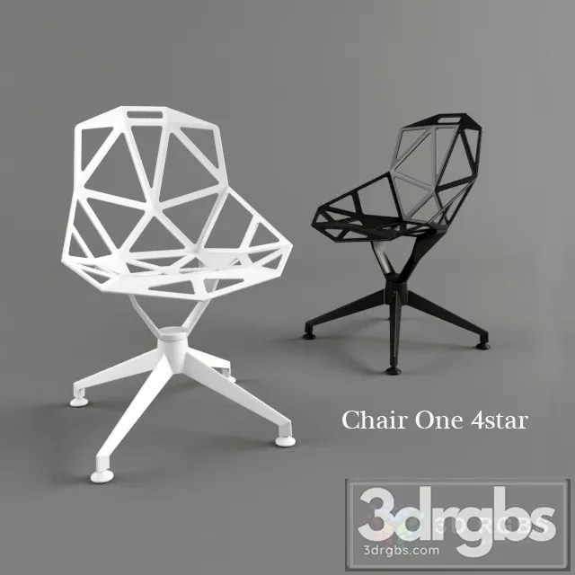 Magis One 4 Star Chair 3dsmax Download