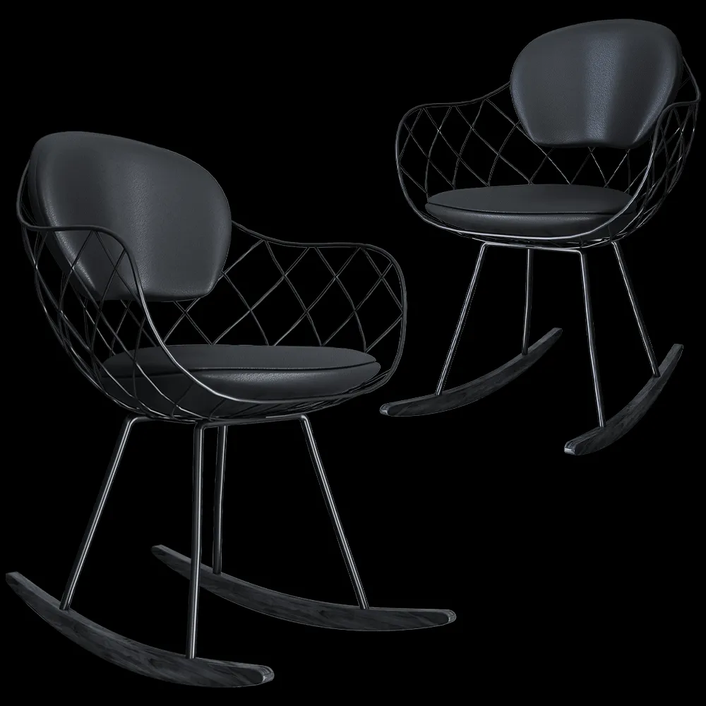 Magis – Rocking chair Pina 3ds Max