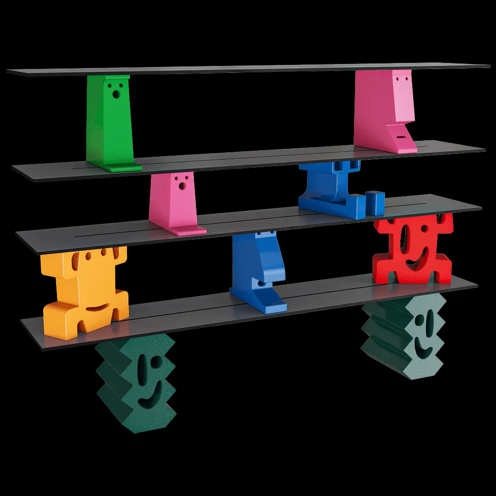 Magis – Shelving system Ladrillos 3ds Max