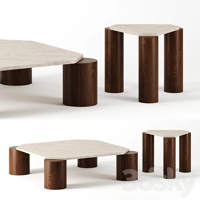 Magnifico tables by Okha 3DSMax File