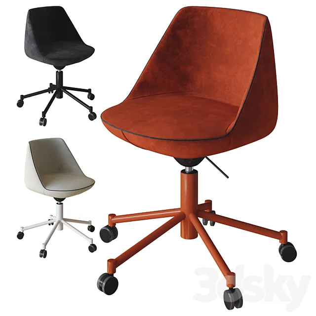 magnum office chair by sancal 3DS Max Model