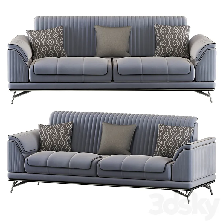 Magnum Sofa Set 3DS Max Model