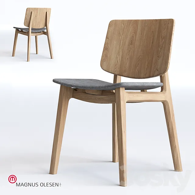 MAGNUS OLESEN Freya Chair 3DS Max Model