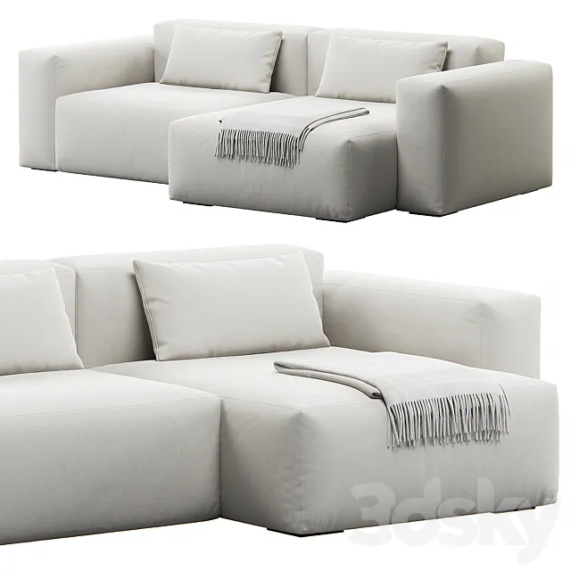 Mags Soft Corner 2seat Sofa by HAY 3ds Max