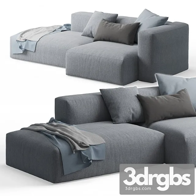 Mags soft corner lounge sofa by hay