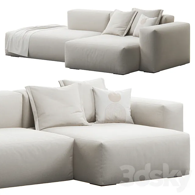 Mags Soft Lounge Sofa by HAY 3ds Max