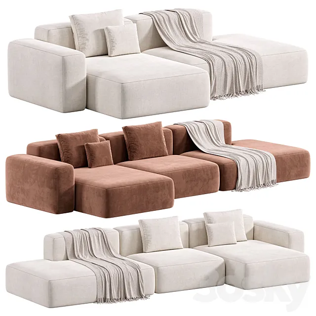 MAGS SOFT MODULAR SOFA 3ds Max
