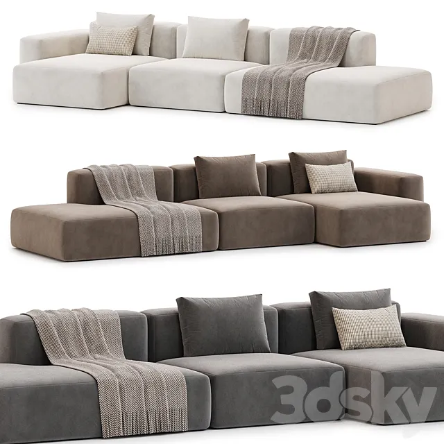 MAGS SOFT MODULAR SOFA 3dsMax Model